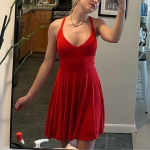 Red Lovers and Friends Dress (worn once!)